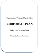 Cover page for Strategic Direction 1997-2000 document 